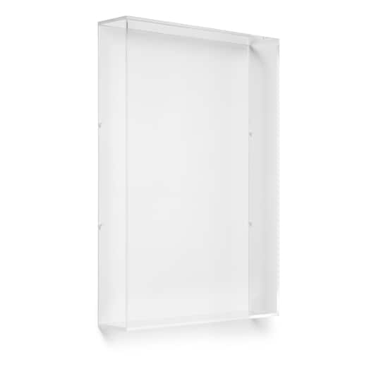 Wexel Art UV Grade Acrylic Backless Shadowbox Lid 3" Depth
